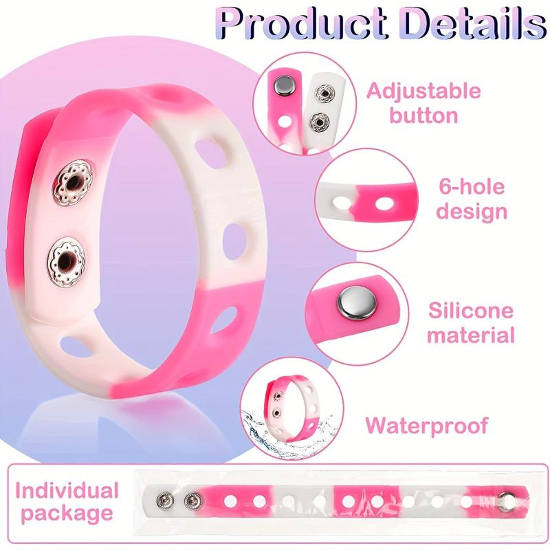 Adjustable Silicone Wristbands Ideal Birthday Gift for Kids