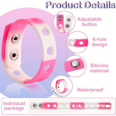 Adjustable Silicone Wristbands Ideal Birthday Gift for Kids