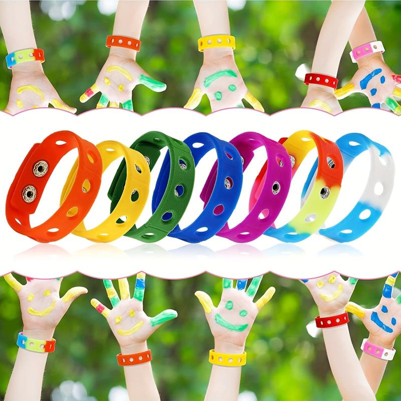 Adjustable Silicone Wristbands Ideal Birthday Gift for Kids