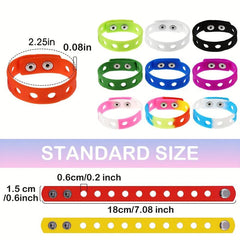 Adjustable Silicone Wristbands Ideal Birthday Gift for Kids
