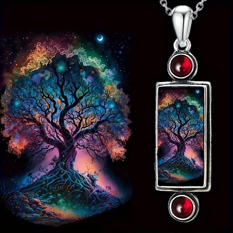 Vintage Tree Of Life Necklace Party Jewelry Holiday Birthday Gift