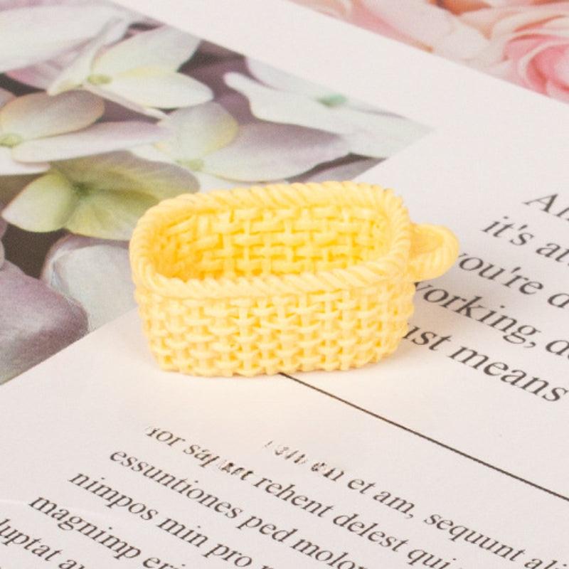 Colorful Macaron Dollhouse Bun Keychain & DIY Hair Accessories
