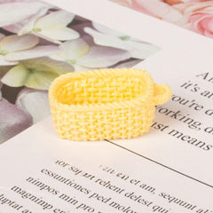 Colorful Macaron Dollhouse Bun Keychain & DIY Hair Accessories