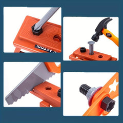 Kids Tool Set with Electronic Toy Drills Tape Measure Tools
