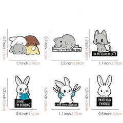 Cute and Fun Animal Brooch Pin for Outfit