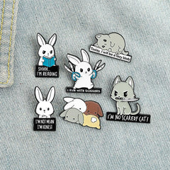 Cute and Fun Animal Brooch Pin for Outfit
