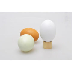 Wooden Egg Duck Toy, Realistic Simulation Tricky Food Play Set