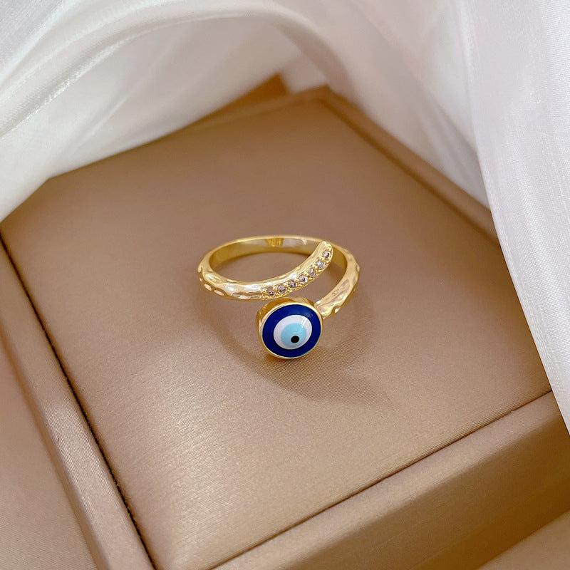Adjustable Hand Jewelry Eye Ring