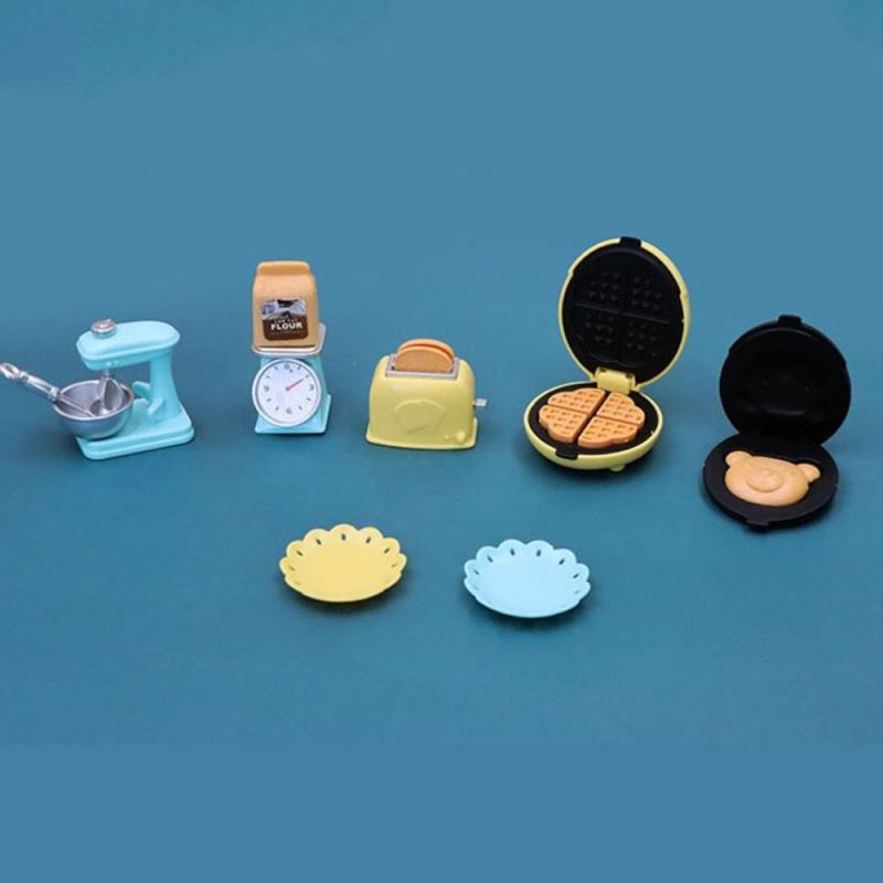 Pretend Play Kitchen Toy Kids Simulated Bread Maker Early Educational Child Toy