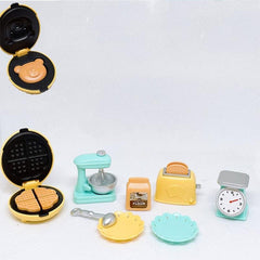 Pretend Play Kitchen Toy Kids Simulated Bread Maker Early Educational Child Toy