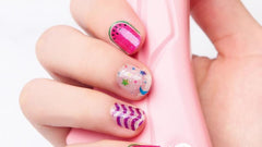 Children's Nail Machine Princess Girl Makeup DIY Nail Art Stickers Set