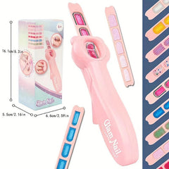 Children's Nail Machine Princess Girl Makeup DIY Nail Art Stickers Set