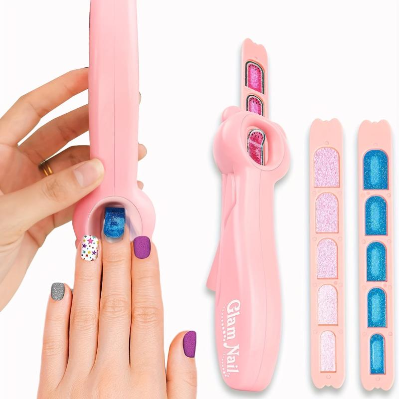 Children's Nail Machine Princess Girl Makeup DIY Nail Art Stickers Set