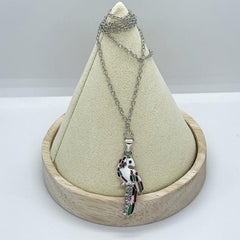Parrot Pendant Necklace Cartoon Bird Jewelry Women's Accessories
