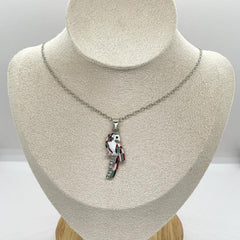 Parrot Pendant Necklace Cartoon Bird Jewelry Women's Accessories