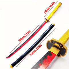 Japanese Anime Cosplay Weapon Props Wooden Christmas Halloween