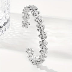 Custom Engraved Stainless Steel Bangle Bracelet