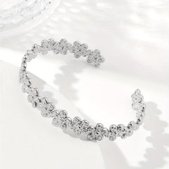 Custom Engraved Stainless Steel Bangle Bracelet