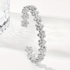 Custom Engraved Stainless Steel Bangle Bracelet