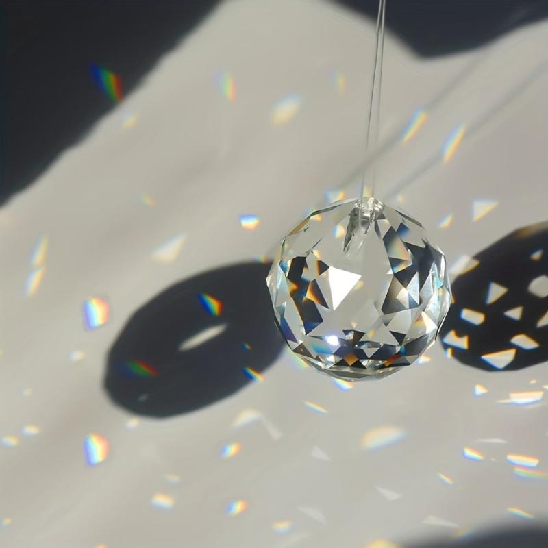 Mixed Crystal Ball Prism With Drilling Sun Catcher Rainbow Pendant Maker