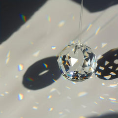 Mixed Crystal Ball Prism With Drilling Sun Catcher Rainbow Pendant Maker