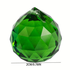 Mixed Crystal Ball Prism With Drilling Sun Catcher Rainbow Pendant Maker