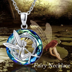Fairy Pendant Necklace Girls Jewelry Gift