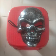 Halloween Ghost Face Mask Horror Skull Ghost Head Halloween Costume Props