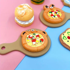 5pcs Simulative Food Play DIY Toys Cake Pizza Kitchen Toys Random Style