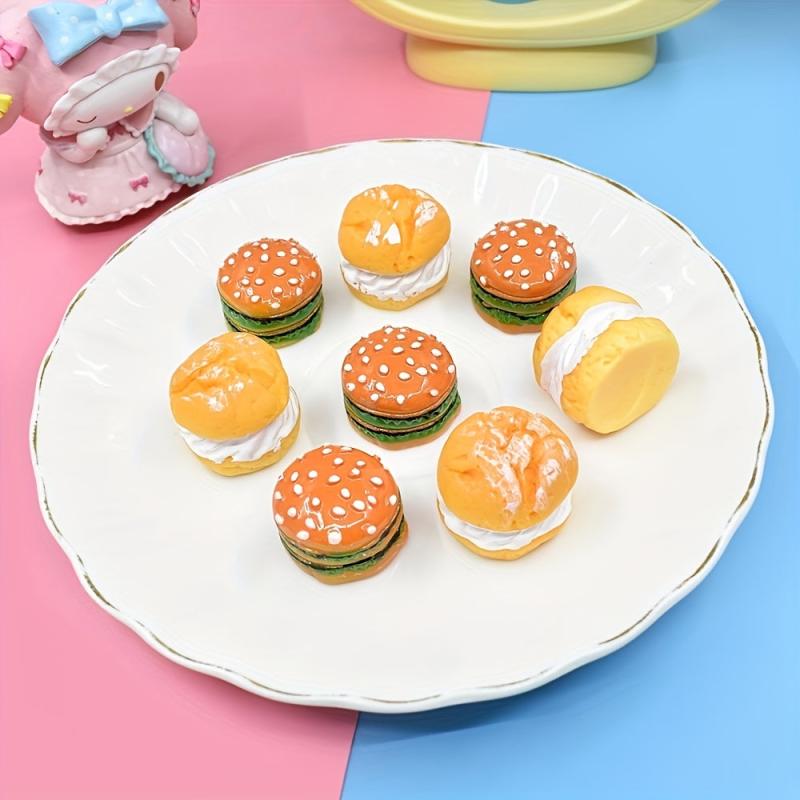 5pcs Simulative Food Play DIY Toys Cake Pizza Kitchen Toys Random Style