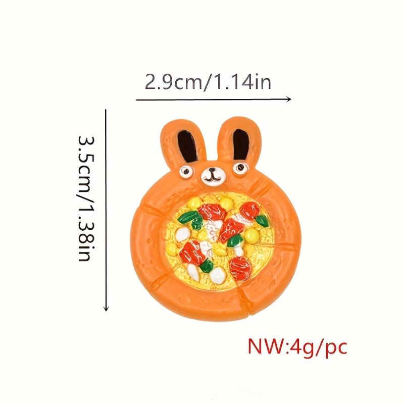 5pcs Simulative Food Play DIY Toys Cake Pizza Kitchen Toys Random Style