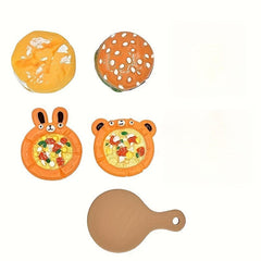 5pcs Simulative Food Play DIY Toys Cake Pizza Kitchen Toys Random Style