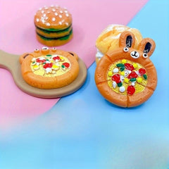 5pcs Simulative Food Play DIY Toys Cake Pizza Kitchen Toys Random Style