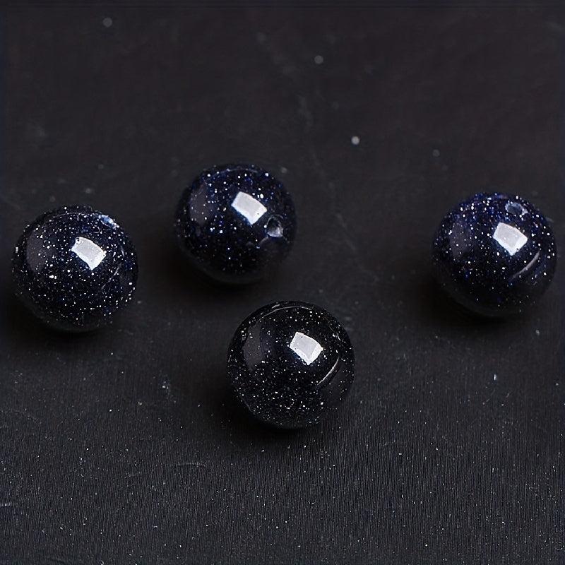 Starry Sky Sand Stone Beads DIY Braided Bracelet Jewelry Material