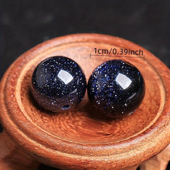 Starry Sky Sand Stone Beads DIY Braided Bracelet Jewelry Material