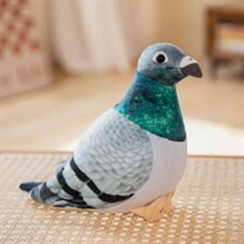 1pc Simulation Pigeon Plush Toy Doll Animal Doll Plush Toy Model Gift