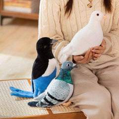 1pc Simulation Pigeon Plush Toy Doll Animal Doll Plush Toy Model Gift