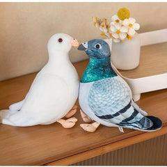 1pc Simulation Pigeon Plush Toy Doll Animal Doll Plush Toy Model Gift
