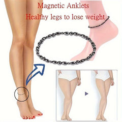 2 Magnetic Bead Ankle Chains for Weight Loss