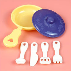 Kids Gas Stove & Mixer Set, Random Patterns & Colors