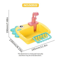 Dinosaur Dishwasher Play House Toy for Kids