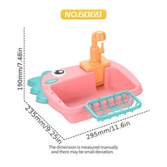 Dinosaur Dishwasher Play House Toy for Kids