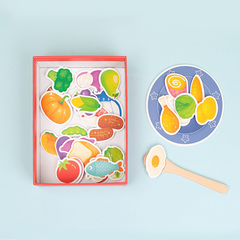 Bear Feeding Game Kids Toy Simulation Food Spoon Training Funny Gift