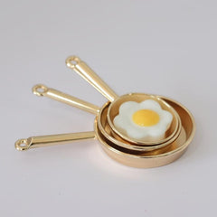 Mini Flat-bottomed Pot Doll House Accessories Small Furniture Kitchen Ornaments