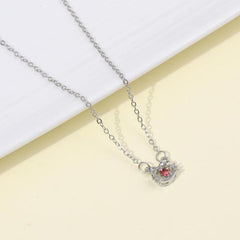 Stunning Diamond Cat Necklace - Gift for Her