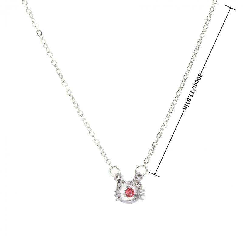 Stunning Diamond Cat Necklace - Gift for Her