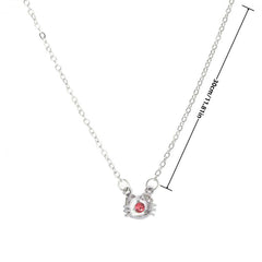 Stunning Diamond Cat Necklace - Gift for Her