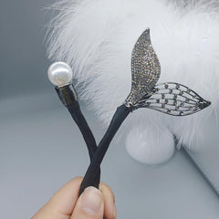Angel Wings Full Diamond Hair Accessories for Festive Use