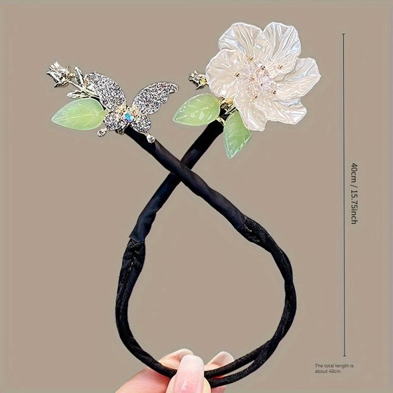 Angel Wings Full Diamond Hair Accessories for Festive Use