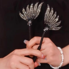 Angel Wings Full Diamond Hair Accessories for Festive Use